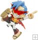 Gurren Lagann - Kamina Mini Figure Cell Phone Strap