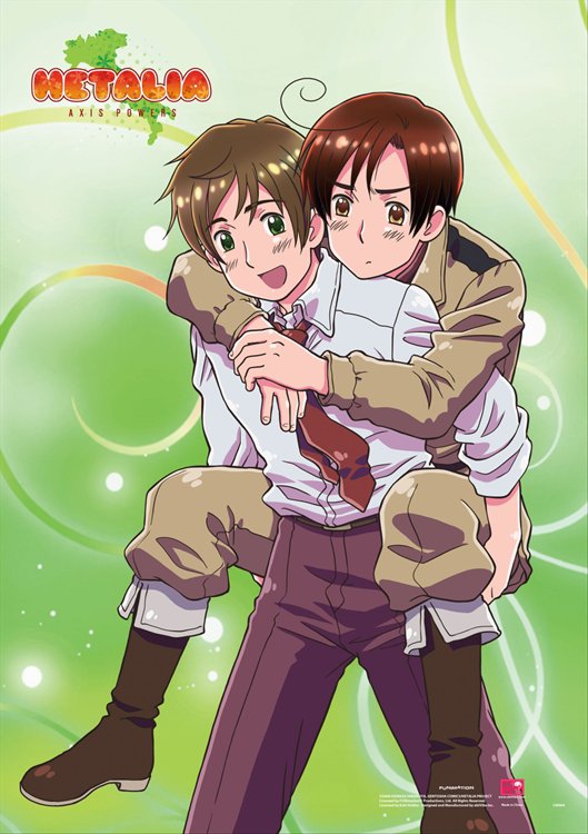 Hetalia- Group 3 Wall Scroll