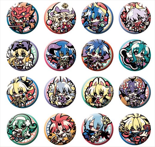 Shinra Bansho- Fortune Badge Set of 16