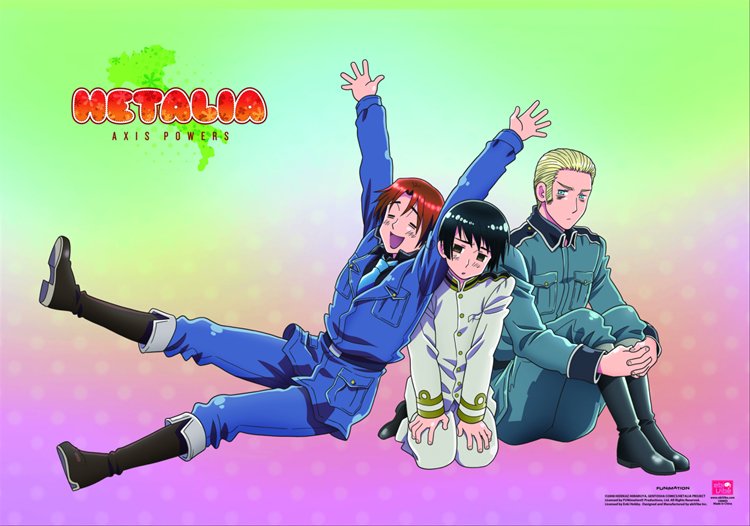 Hetalia- Group B Wall Scroll - Click Image to Close