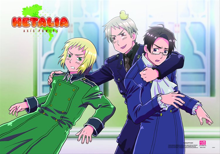 Hetalia- Group E Wall Scroll - Click Image to Close