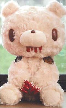 Gloomy Bear - White Teddy Plush